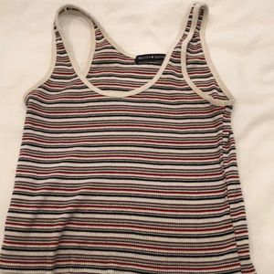 rare brandy melville striped tank!